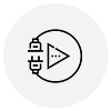 Plug and play setup icon